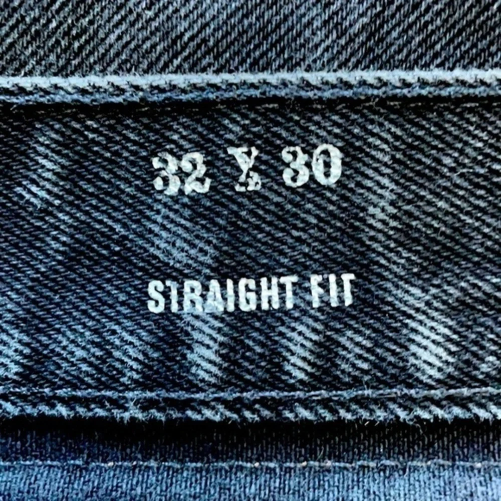 NAUTICA | Men’s Blackish Gray Faded Wash Straight Fit Jeans Size 32 X 30